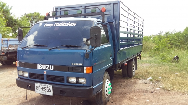 ขายหกล้อกลาง ISUZU NPR59LU5F-M-115 ปี38 สภาพสวยพร้อมใช้