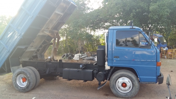 ขายหกล้อดั้มพ์ ISUZU NPR59LU5FM-115 ปี38 แอร์ เพาเวอร์ เอฟ รถสวยพร้อมใช้