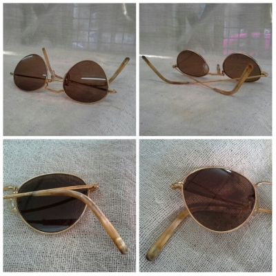 แว่นตาวินเทจแฮนด์เมด โมเดล จอห์น เลนนอน Made in Japan