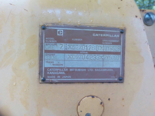 ขายรถแทรคเตอร์ CAT D4E Z ตีนเป็ด ราคา 480000