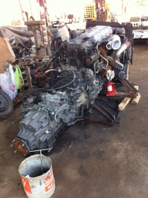 เครื่องมิตซู 6m 70.  Turboอินเตอร์ 380แรงพร้อมเกียร์ มีใบอินเวอยร์