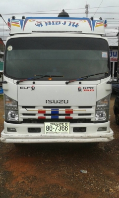 หกล้อ อีซูชุ NPR150ปี56 ดั้มสามมิตแท้ สวยบางเดิมพร้อมใช้ เล่มทะเบียนพร้อมโอน ราคา 870,000บ รถสวยเดิมๆน่าใช้