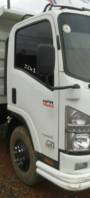 หกล้อ อีซูชุ NPR150ปี56 ดั้มสามมิตแท้ สวยบางเดิมพร้อมใช้ เล่มทะเบียนพร้อมโอน ราคา 870,000บ รถสวยเดิมๆน่าใช้