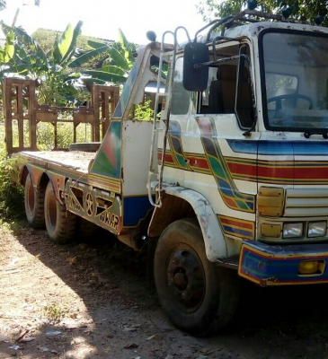 สิบล้อ ฮีโน่ เจ้าอินร์ซี HO6D~220แรง 2เพา สโลส ท้ายลาก รถเกียว หางพับไฮโลริส สภาพดีพร้อมใช้งาน ทะเบียนพร้อมโอน