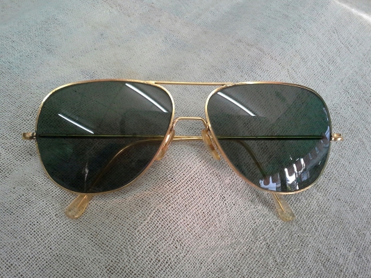 แว่นตาฝรั่งเศส/แฮนด์เมดโกลด์ฟิลด์ (ทองคำแท้ผสม) Frame France 14K  บิ๊กไซซ์!