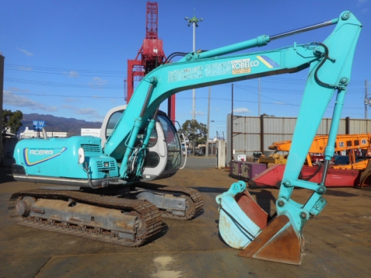 KOBELCO SK 120-2 เก่าญี่ปุ่น ใช้งานน้อย 5000 กว่าชั่วโมง รถสวยมากสภาพนิหาอยากนะคับ