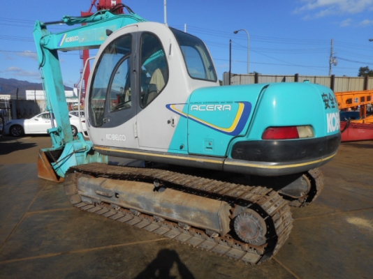 KOBELCO SK 120-2 เก่าญี่ปุ่น ใช้งานน้อย 5000 กว่าชั่วโมง รถสวยมากสภาพนิหาอยากนะคับ
