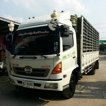 หกล้อ ฮีโน่ FC9J175 ปี51ซี่รี่500 ช่วงยาว 5.50ม สภาพสวยคู่เดิมบางทั้งคันพร้อมใช้ ทะเบียนพร้อมโอน