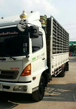 หกล้อ ฮีโน่ FC9J175 ปี51ซี่รี่500 ช่วงยาว 5.50ม สภาพสวยคู่เดิมบางทั้งคันพร้อมใช้ ทะเบียนพร้อมโอน