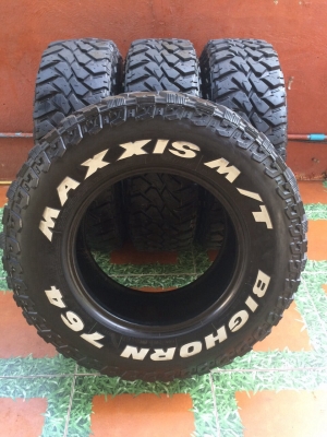 ยาง maxxis mud 245/75/16 ปี13 ยาง maxxis mud 245/75/16 ปี13