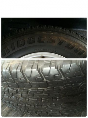 ยาง 255-65-17 บริดสโตน ดูลเลอร์840-ปี15