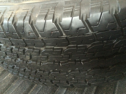 ยาง 255-65-17 บริดสโตน ดูลเลอร์840-ปี15