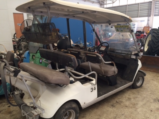 รถกอล์ฟ เครื่องยนต์