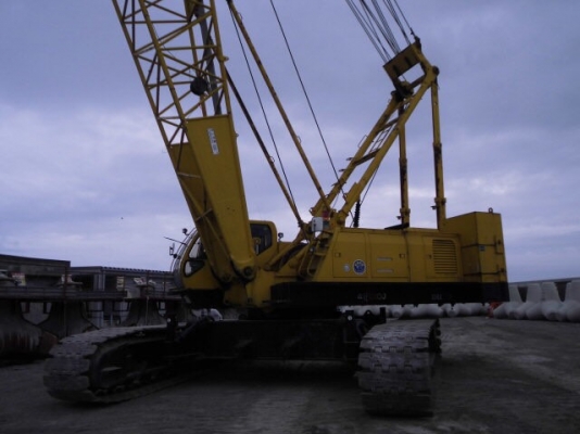 มาถึงแล้ว IHI  CCH1000J CRAWLER CRANE 100 ตัน