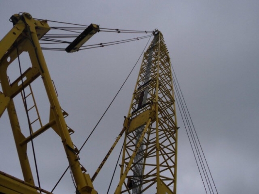 มาถึงแล้ว IHI  CCH1000J CRAWLER CRANE 100 ตัน