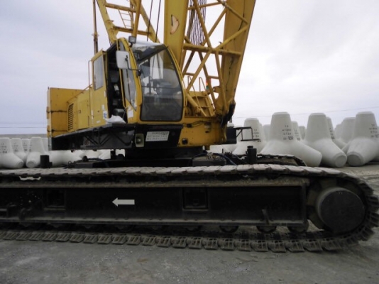 มาถึงแล้ว IHI  CCH1000J CRAWLER CRANE 100 ตัน