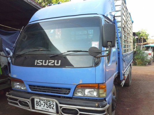 ISUZU NPR 130 ปี47 เพาเวอร์ ไฟฟ้า แอร์เย็น fหน้าหลัง กะบะยาว 4.3ม.