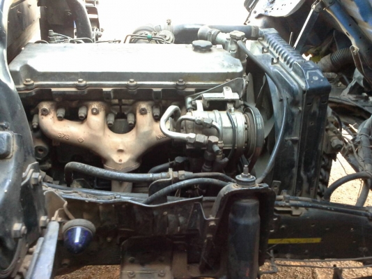 ISUZU NPR 130 ปี47 เพาเวอร์ ไฟฟ้า แอร์เย็น fหน้าหลัง กะบะยาว 4.3ม.