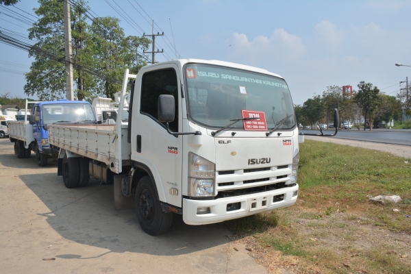 ISUZU NPR 150 hp กระบะคาร์โก้ ยาว 5 m รถสวยๆ วิ่งน้อย