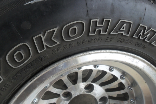 ล้ออะไหล่ ขอบ15นิ้ว6รู พร้อมยาง สวยๆ 1 ล้อ ราคา 1870 บาท