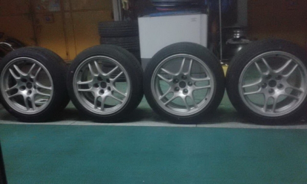 ขายล้อSkyline GTR33เนื้อForged5รู114ขอบ17กว้าง9off30 ขายล้อSkyline GTR33เนื้อForged5รู114ขอบ17กว้าง9off30