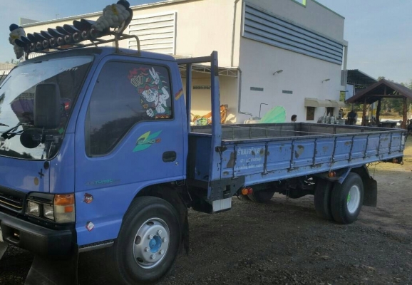 หกล้อ อีซูชุ NQR140โบว์ ปี44 แอร์ เวอร์ ช่วงยาว5.50ม ทะเบียนพร้อมโอน