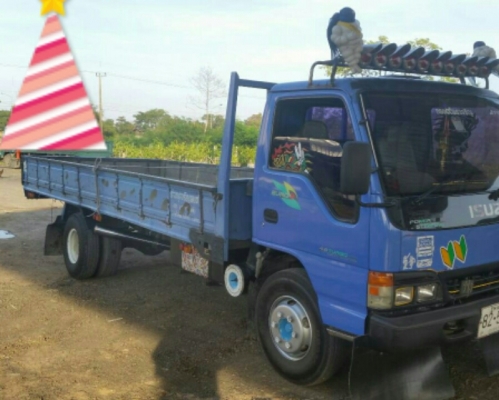 หกล้อ อีซูชุ NQR140โบว์ ปี44 แอร์ เวอร์ ช่วงยาว5.50ม ทะเบียนพร้อมโอน