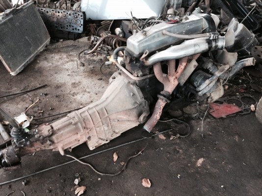 เครื่องพร้อมเกียร์ มิตซู 4D56 ไซโคลน