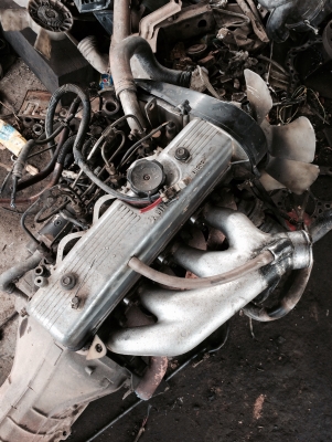 เครื่องพร้อมเกียร์ มิตซู 4D56 ไซโคลน