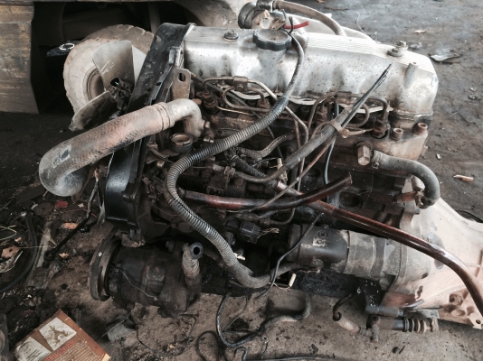 เครื่องพร้อมเกียร์ มิตซู 4D56 ไซโคลน