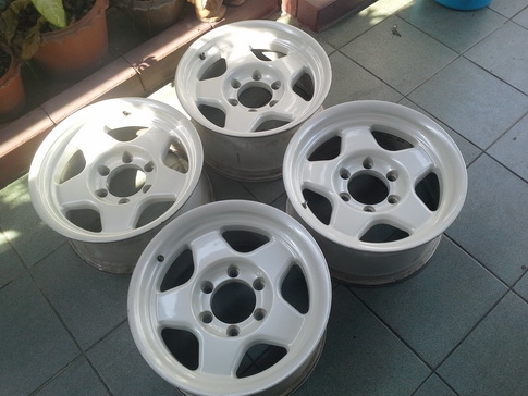 MAX ลายแบรดเลย์ 6/139 ขอบ16*8 ET0 สวยๆ 1ชุด