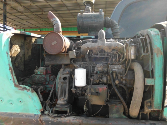 ขายรถแบ็คโฮ โคมัทสึ รุ่นมาร์คไฟล์ มีระบบไฟฟ้าพร้อม รถสวยสภาพพร้อมใช้งาน