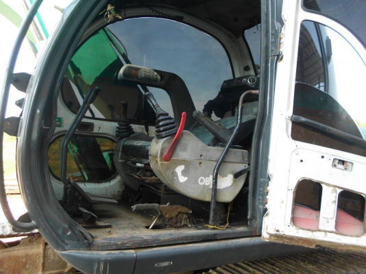 ขายรถแบ็คโฮ โคมัทสึ รุ่นมาร์คไฟล์ มีระบบไฟฟ้าพร้อม รถสวยสภาพพร้อมใช้งาน