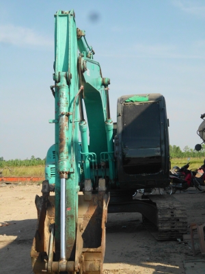 ขายรถแบ็คโฮ โคมัทสึ รุ่นมาร์คไฟล์ มีระบบไฟฟ้าพร้อม รถสวยสภาพพร้อมใช้งาน