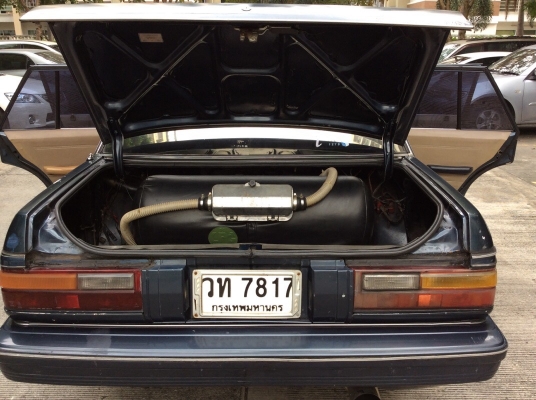 ขายรถ โตโยต้า คราว ปี87 เครื่อง 1JZหัวฉีด 2.5 เกียร์ออโต้ ติดแก๊สLPG ใช้ได้2ระบบ ภายในสวยเดิมๆเบาะหนังแอร์เย็นวิทยุCDพร้อม ตัวถังเดิมสีมีริ้วรอยบ้าง แม็ก15" รถขับดี พร้อมใช้ ภาษี59 ประกันประเภท3 ขายด่วน