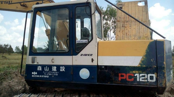 **785,000 บ.ต่อรอง/// แบคโฮ KOMATSU PC120-5 ไฟฟ้าครบ เก่านอก ในไทยปีกว่า อินวอย **ขาย KOMATSU PC120 รุ่น 5 แบคโฮยอดนิยม สภาพเดิมๆ มีอินวอย พร้อมใช้งาน HYD.EXCAVATOR KOMATSU PC120-5 (ซีเรียล) S/N.3xxxx ไฟฟ้าครบ เครื่อง/ปั้ม เดิมๆ รถเก่านอก ใช้งานในไทยประมา **785,000 บ.ต่อรอง/// แบคโฮ KOMATSU PC120-5 ไฟฟ้าครบ เก่านอก ในไทยปีกว่า อินวอย **ขาย KOMATSU PC120 รุ่น 5 แบคโฮยอดนิยม สภาพเดิมๆ มีอินวอย พร้อมใช้งาน HYD.EXCAVATOR KOMATSU PC120-5 (ซีเรียล) S/N.3xxxx ไฟฟ้าครบ เครื่อง/ปั้ม เดิมๆ รถเก่านอก ใช้งานในไทยประมา