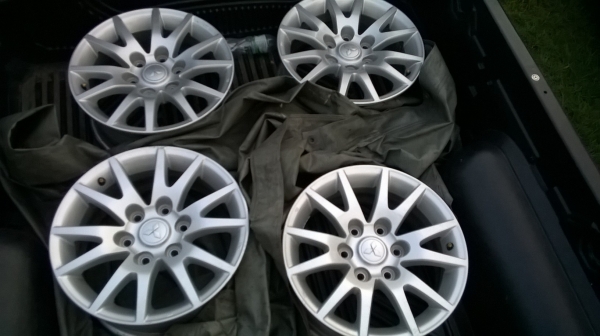 แม็กเดิมปาเจโร่ 17 6รู ตามสภาพเดิมๆ 5500บาท