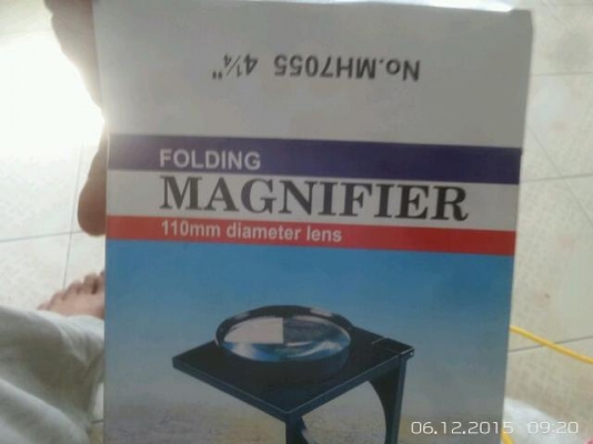 กระจกขยายชิ้นงาน