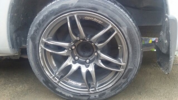 17&times;9 6รู 4วง พร้อมยาง ตามสภาพ ราคาสุดท้าย