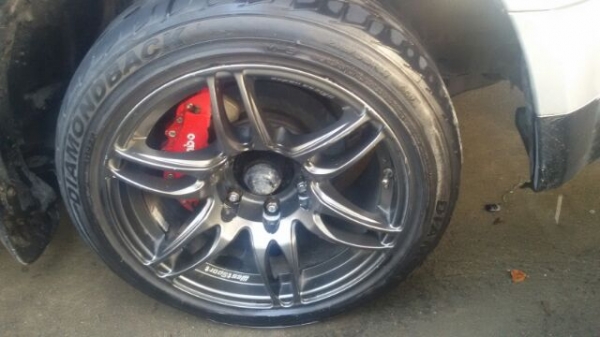 17&times;9 6รู 4วง พร้อมยาง ตามสภาพ ราคาสุดท้าย