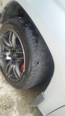 17&times;9 6รู 4วง พร้อมยาง ตามสภาพ ราคาสุดท้าย