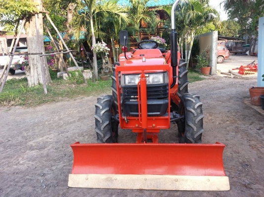 คูโบต้า L3408 4 WD 2 เพลาใบมีดดันหน้าช้าง ตัดหญ้าใหม่ 1.1 เมตร..เล่มทะเบียนพร้อม