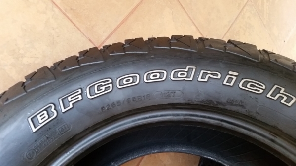 ยาง bf 265 65 r18 ยาง bf 265 65 r18