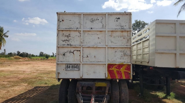 ขาย ลูกพ่วง 2 คานไม่ดั้ม ยาว 6 เมตร ทะเบียนพร้อมโอน