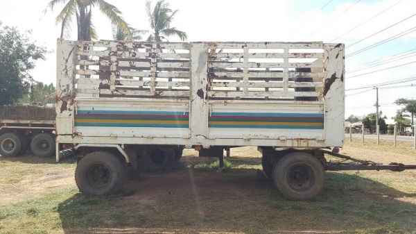 ขาย ลูกพ่วง 2 คานไม่ดั้ม ยาว 6 เมตร ทะเบียนพร้อมโอน