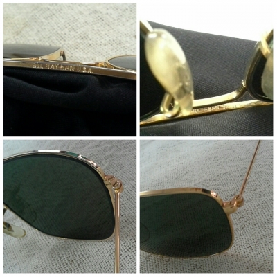 อภิมหาแว่นตาซุปตาร์ B&amp;L RAY-BAN CARAVAN  U.S.A. 52mm