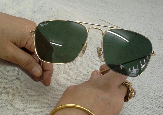 อภิมหาแว่นตาซุปตาร์ B&amp;L RAY-BAN CARAVAN  U.S.A. 52mm