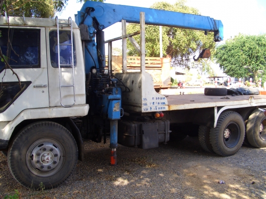 ขายรถเครน MITSUBISHI สภาพดี ใช้งานได้เลย สนใจโทรสอบถามได้ที่ 081-7175117 คุณแจ๊ค