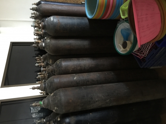 ขายถังออชิเจน. สภาพสวยมาก. สมบุรณ์. เมือนของใหม่