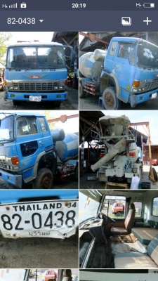 ขายเหมา หรือ แยก รถโม่ปูน 6 คิว HinoและNissan